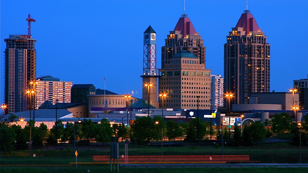 Mississauga skyline