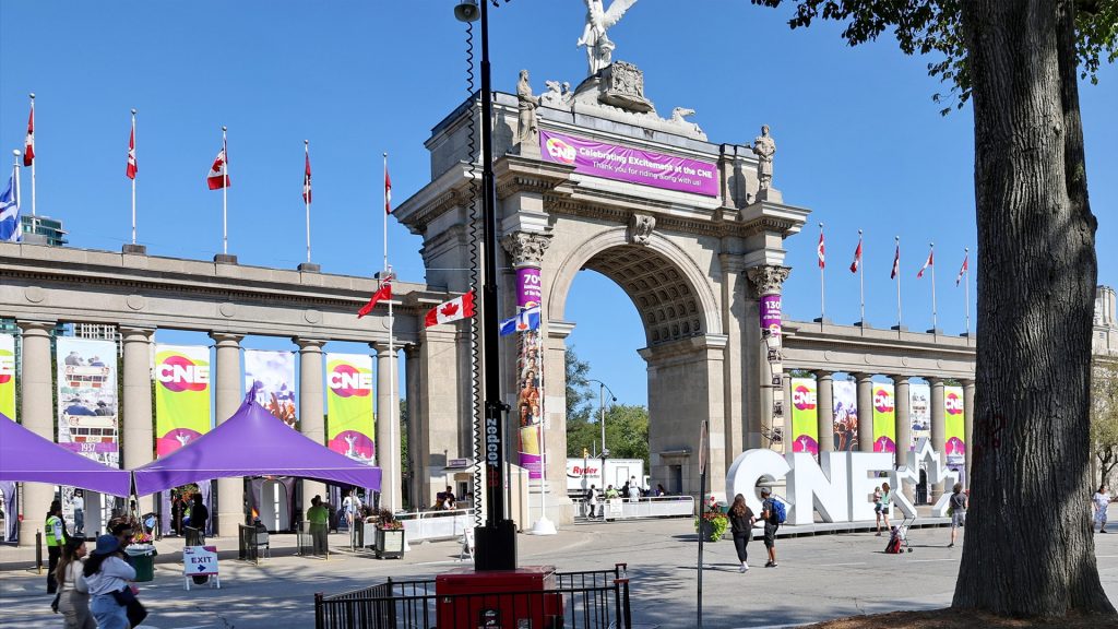 Outside of the CNE grounds